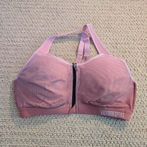 Knockout by Victorias Secret 34D Pink Front-Close Sport Bra w/Underwire
